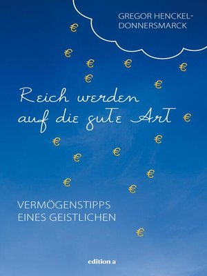 cover image of Reich werden auf die gute Art